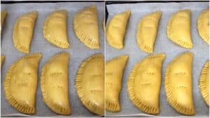 meat pie baking