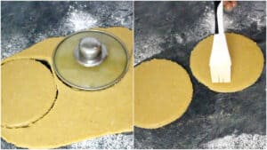 meat pie pastry cut out
