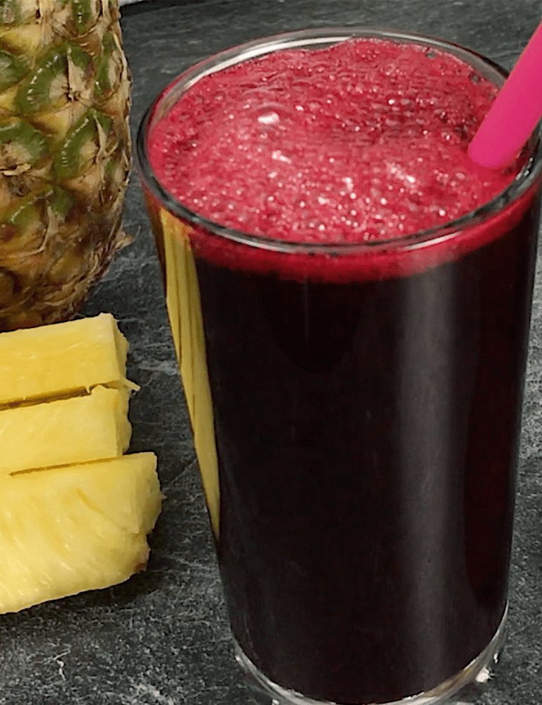 Fresh Pineapple Juice Recipe (Without a Juicer) - Food Above Gold