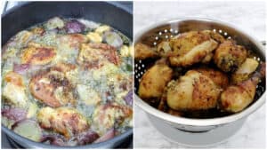 fried chicken for jollof rice recipe