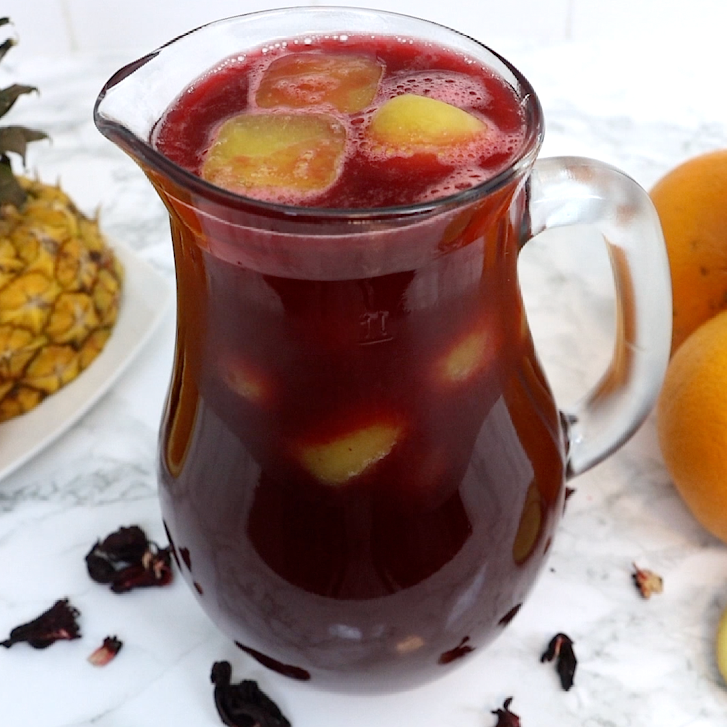 Zobo Drink (Hibiscus Drink) - Yummieliciouz