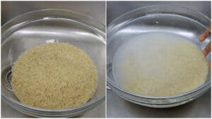 how to wash rice for jollof rice