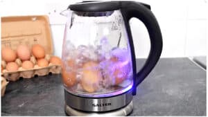 boiling eggs