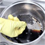burnt pot cleaning hack
