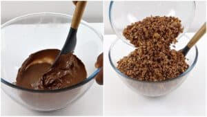 granola bars mixture
