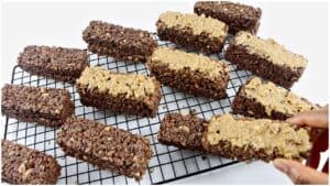 granola bars with peanut butter