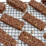 healthy chocolate granola bars