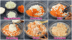 coleslaw recipe prep