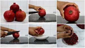 pomegranate prep