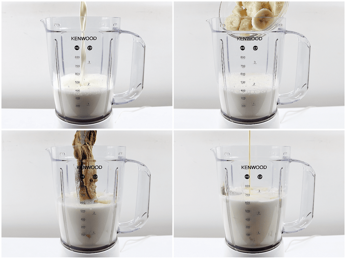 Peanut Butter Banana Milkshake Yummieliciouz