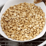air fryer-roasted peanuts