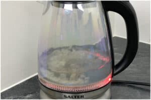 boiled water for amala fele fele