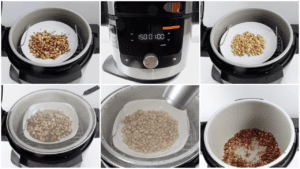 how to peel roasted peanuts in air fryer