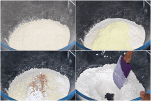 coconut buns dry ingredients