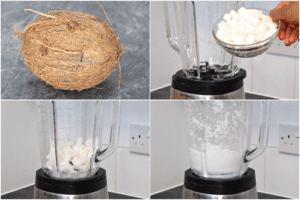 coconut milk blending