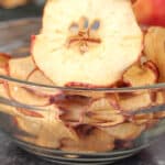 how to dry apple slices