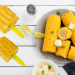 sweet corn on the cob