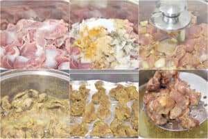 chicken gizzards prep
