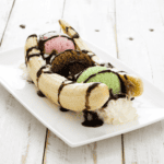 banana split ice cream