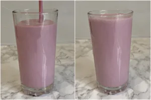 pomegranate milkshake