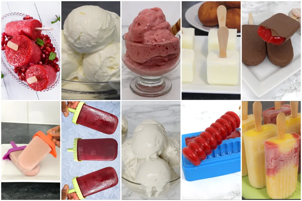 frozen desserts summer recipes